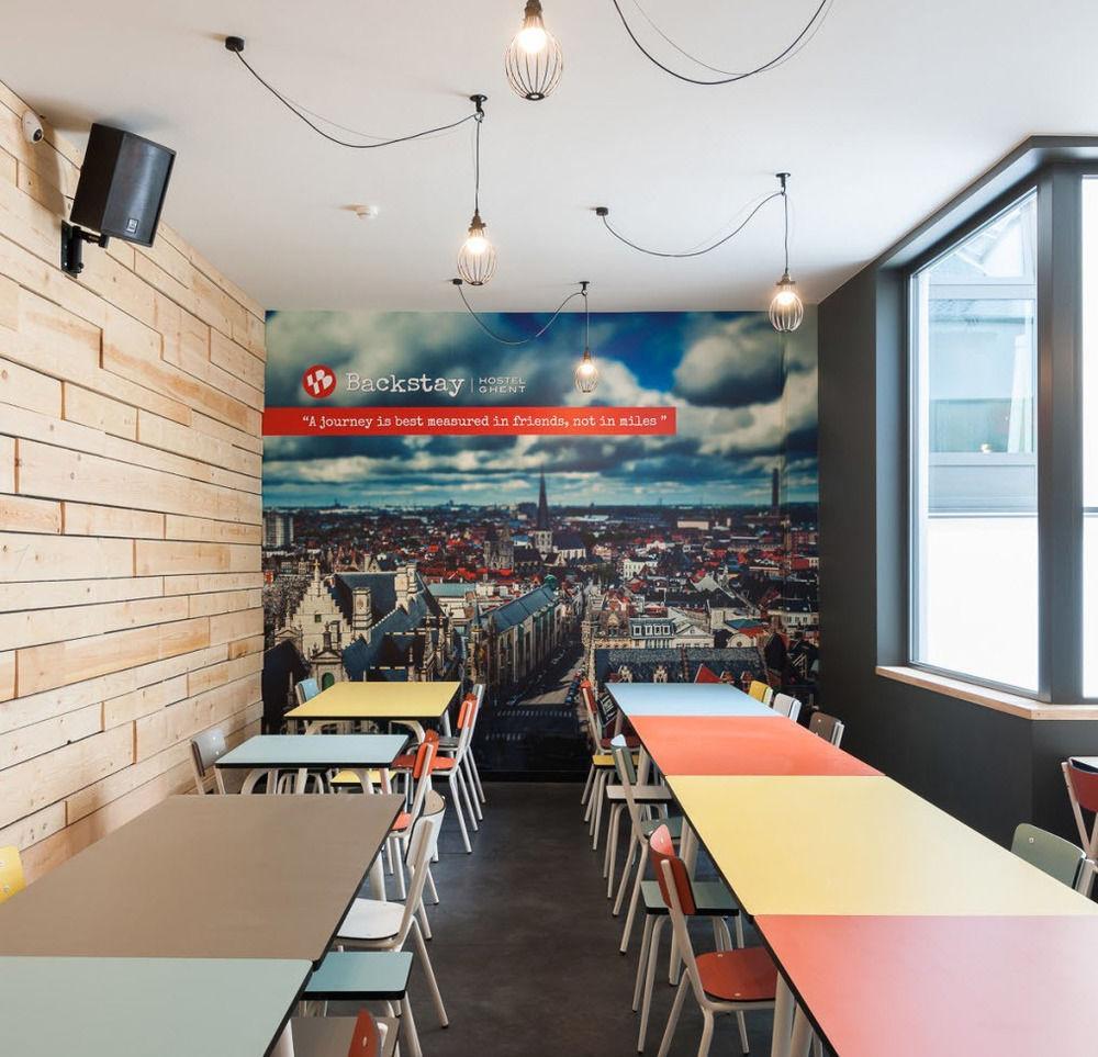 Backstay Hostel Гент Экстерьер фото